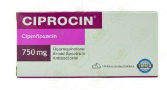 CIPROCIN 750 MG 10 TAB 68.5 LE