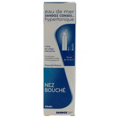 EAU DE MER HYPERTONIC 50 ML 250 LE