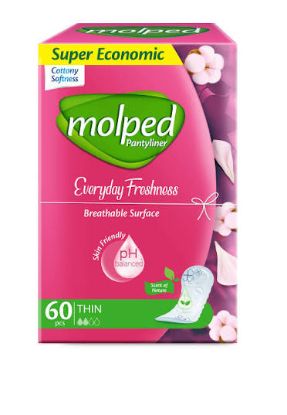 MOLPED EVERY DAY FRESHNESS 60 PCS بدون عطر
