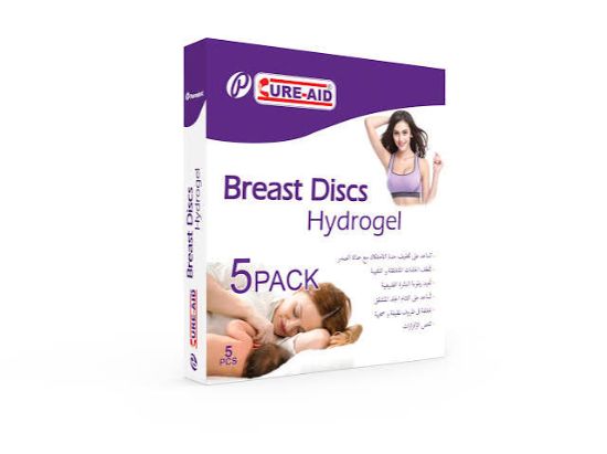 CURE-AID BREAST DISCS HYDROGEL 5 PACK