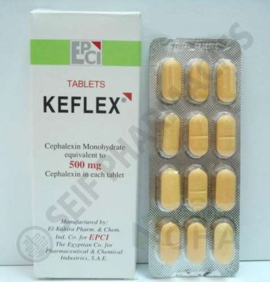 KEFLEX 500 MG TAB 58 LE