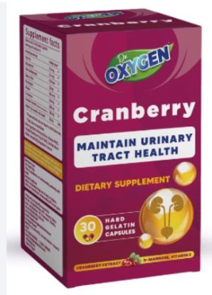 DR OXYGEN CRANBERRY 30 CAP 210 LE