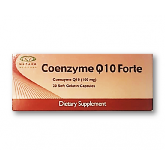 COENZYME Q 10 FORT 100 MG 20 CAP 90 LE