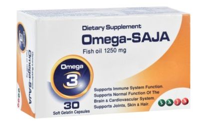 OMEGA-SAJA FISH OIL 30 CAP 300 LE