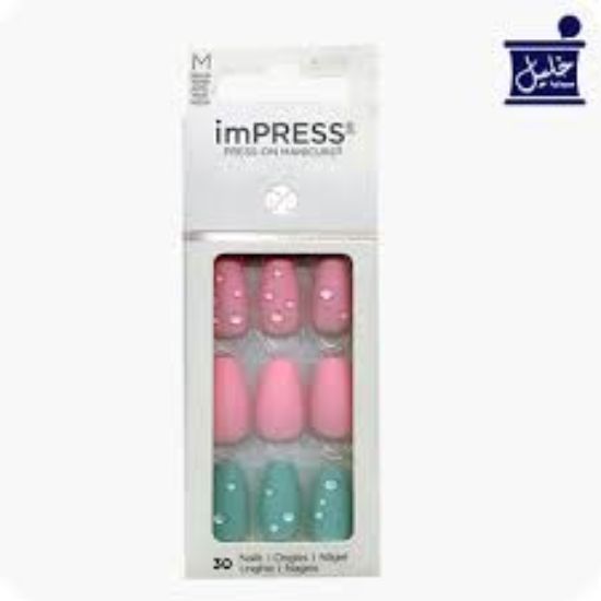 KISS IMPRESS NAILS DEW DROP KIMM06C (37872)
