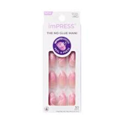KISS IMPRESS THE NO GLUE MANI 30 PCS IMM53C (33819)