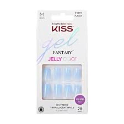 KISS GEL FANTASY JELLY COLOR 28 NAIL FJC03C (18915)اظافر