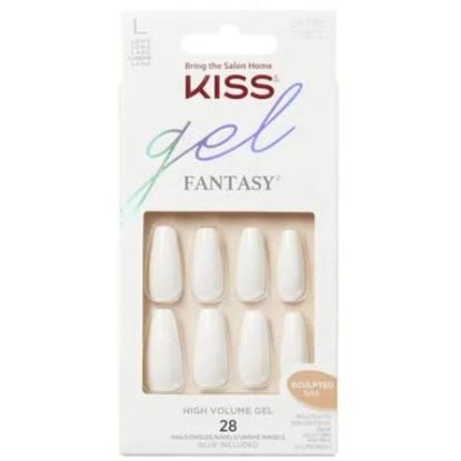 KISS GEL FANTASY  HIGH VOLUME GEL 28 PCS اظافر FS07C (67961)
