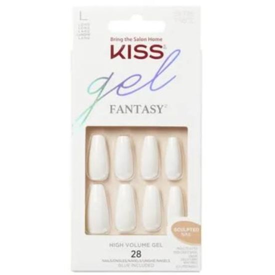 KISS GEL FANTASY  HIGH VOLUME GEL 28 PCS اظافر FS07C (67961)
