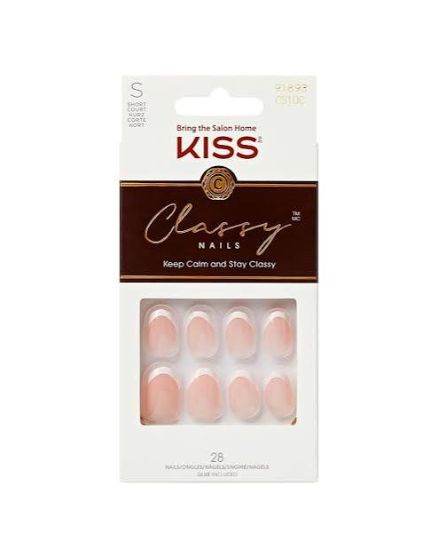 KISS CLASSY NAILS 28 PCS EXCLUSIVE ONLY CS10C (18939)