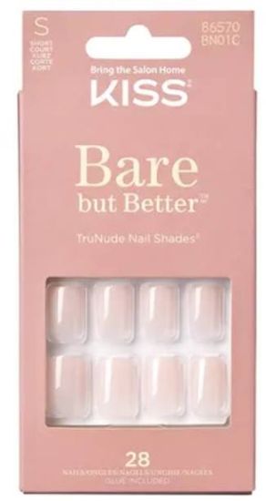 KISS IMPRESS BARE BUT BETTER 28 PCS BN01C (865707)