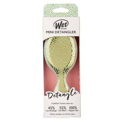 WET BRUSH MINI DETANGLER-GEO-CONFETTI (85339)