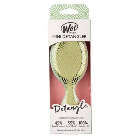 WET BRUSH MINI DETANGLER-GEO-CONFETTI (85339)