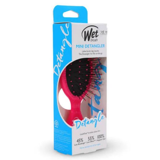 WET BRUSH MINI DETANGLER KIDS PINK (53817)