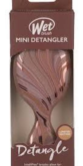 WET BRUSH MINI DETANGLER - ENGINEERED NATURE-PINK (80856)