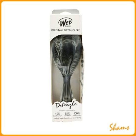 WET BRUSH ORIGINAL DETANGLER -WATER COLOR WAVES-BLACK (81334)