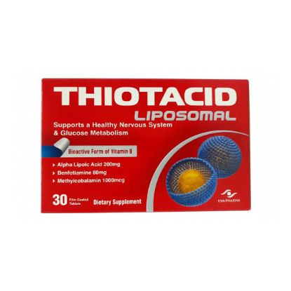 THIOTACID LIPOSMAL 30 TAB 295 LE