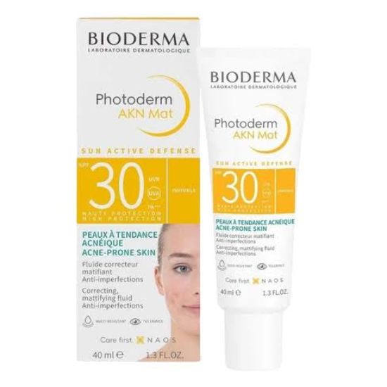 BIODERMA PHOTODERM AKN MAT SPF 30+ INVISIBLE 40 ML