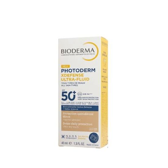 BIODERMA PHOTODERM X DEFENSE ULTRA- FLUID SPF 50+ TEINTE SHADE (1) 40 ML