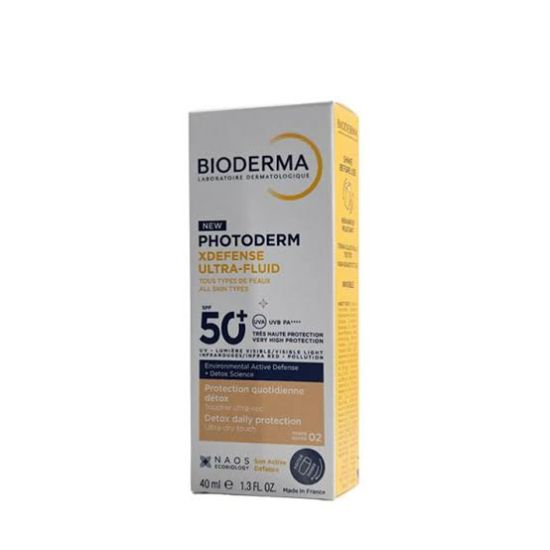 BIODERMA PHOTODERM X DEFENSE ULTRA- FLUID SPF 50+ TEINTE SHADE (2) 40 ML