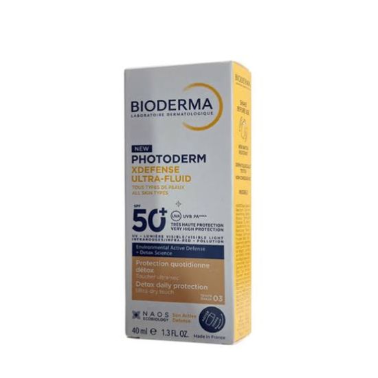 BIODERMA PHOTODERM X DEFENSE ULTRA- FLUID SPF 50+ TEINTE SHADE (3) 40 ML