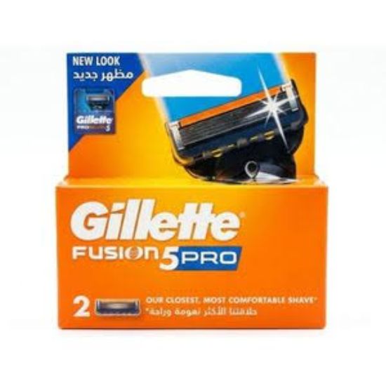 GILLETTE FUSION PROSHIELD 5PRO 2 PCS امواس