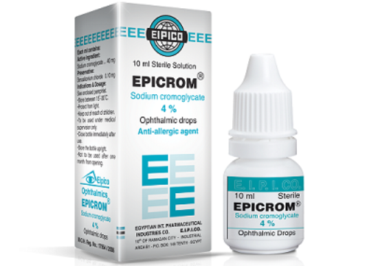 EPICROM 4% 10 ML EYE DROPS 23 LE