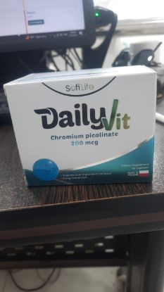DAILY VIT CHROMIUM PICOLINATE 200 MCG 60 CAPS 500 LE