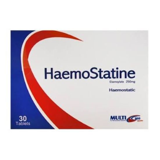 HAEMOSTATINE 250 MG 30 TAB 54 LE