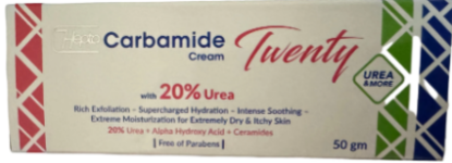HEPTA CARBAMIDE TWENTY 20% UREA  50 GM CREAM 120 LE