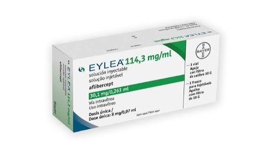 EYLEA 114.3 MG SOLUTION FOR INJECTION 32135 LE