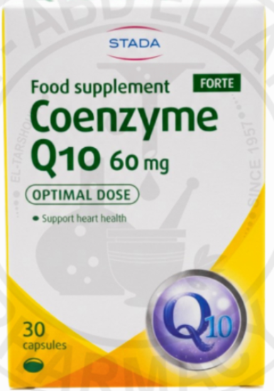 COENZYME Q10 60MG FORT (STADA )30 CAP 385 LE