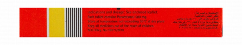 Abimol 500mg Paracetamol Analgesic & Antipyretic