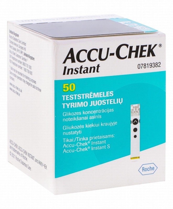 Accu-Chek Instant Blood Glucose Test Strips