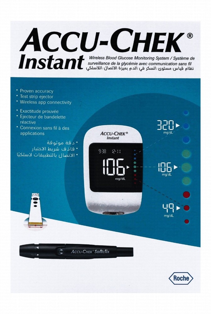Accu-Chek Instant Wireless Blood Glucose Monitoring System