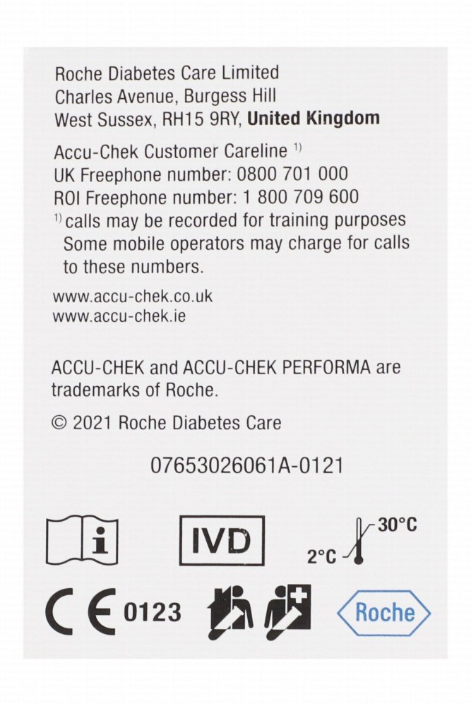 Accu-Chek Performa Blood Glucose Test Strips