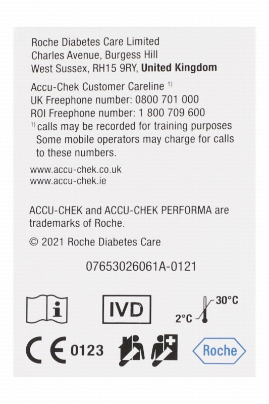 Accu-Chek Performa Blood Glucose Test Strips