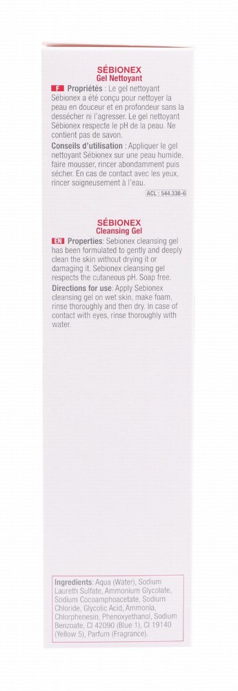 ACM Sebionex Body & Facial Cleansing Gel for Oily Skin - soap free