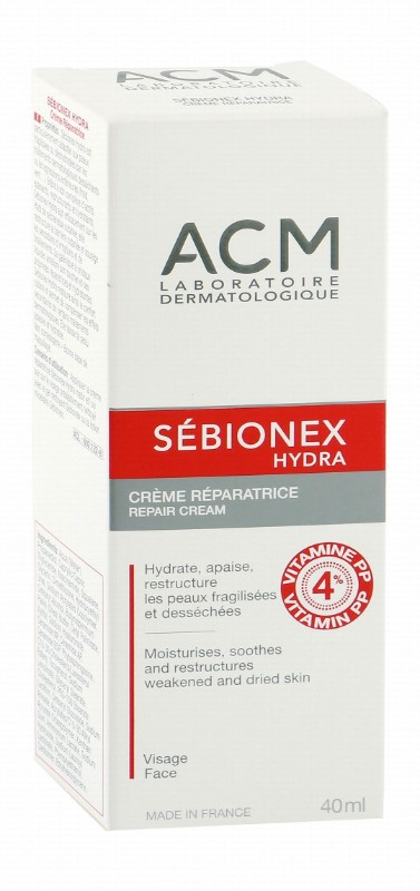 ACM Sebionex Hydra Face Repair Cream for Dry & Weakened Skin - non comedogenic