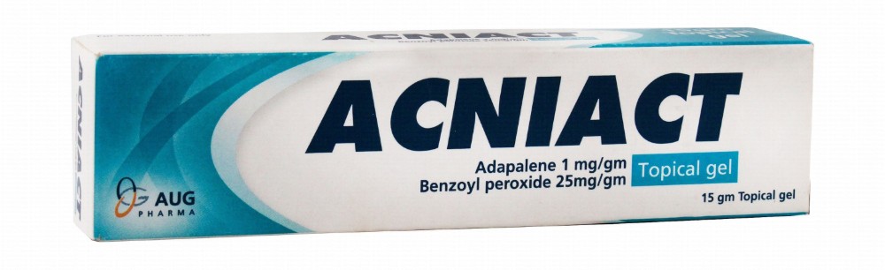 Acniact 1mg Adapalene & 25mg Benzolperoxide Topical Gel