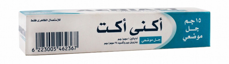 Acniact 1mg Adapalene & 25mg Benzolperoxide Topical Gel