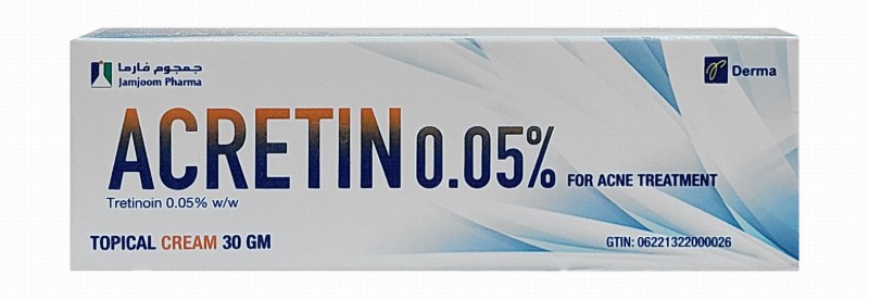 Acretin 0.05% Tretinoin Acne Treatment Cream