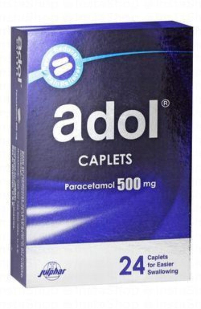 Adol 500mg Paracetamol Fever & Pain Relief