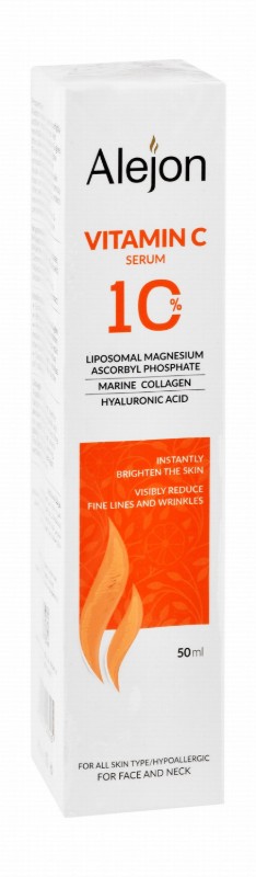 Alejon Hypoallergenic Brightening & Anti-Wrinkles Vitamin C Serum for All Skin Types