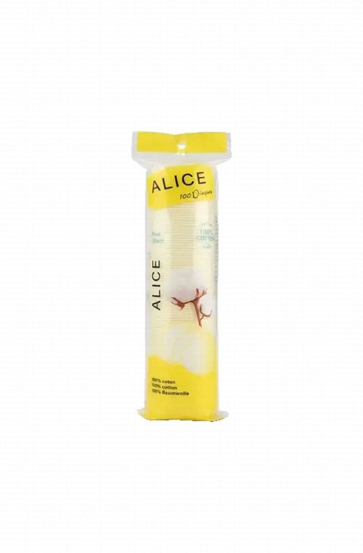Alice Yellow 100% Cotton Pads