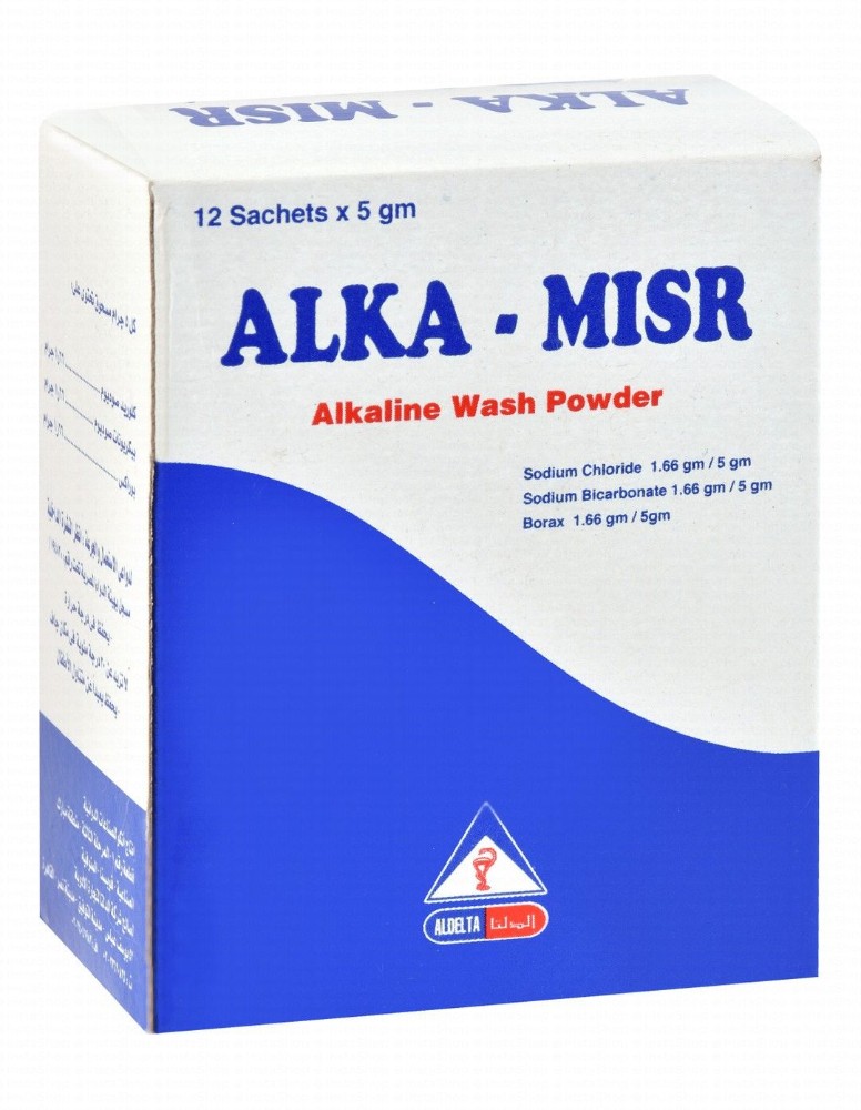 Alka-Misr Alkaline Wash Powder Sachets