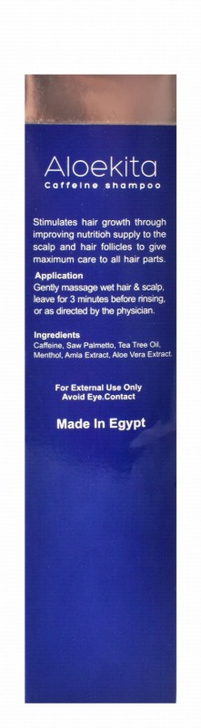 Aloekita Hair Growth Stimulating Shampoo with Caffeine