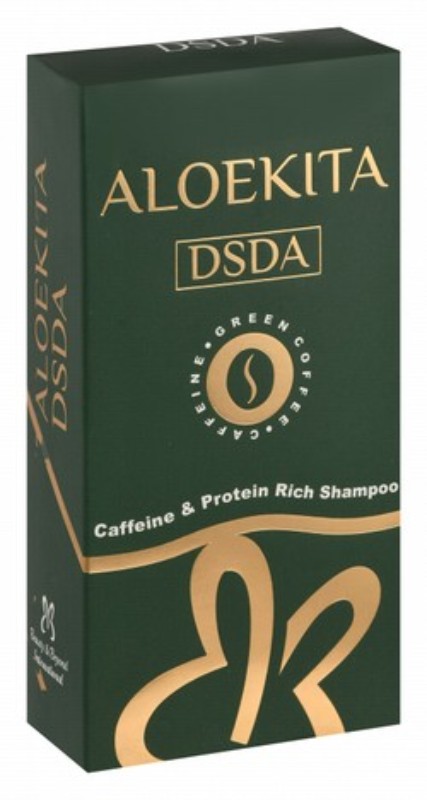 Aloekita Protein Rich Shampoo with Caffeine & Green Coffee Extract for Covered Hair