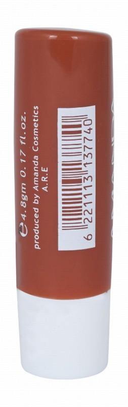 Amanda Milano Lip Balm Caramel Flavor with Shea Butter & Vitamin E 04