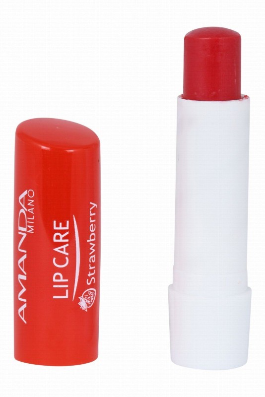 Amanda Milano Lip Balm Strawberry Flavor with Shea Butter & Vitamin E 02